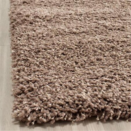 Safavieh 3 x 5 ft. Small Rectangle Taupe California Shag Rug SG151-2424-3